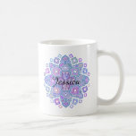 Blue Mandala Coffee Mug at Zazzle