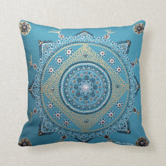 Blue Mandala Cushion