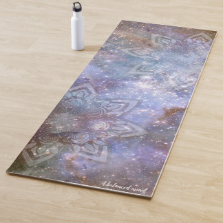 Blue Mandala Universe Zen Yoga Mat