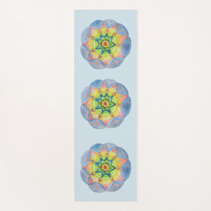 Blue Mandala Yoga Mat