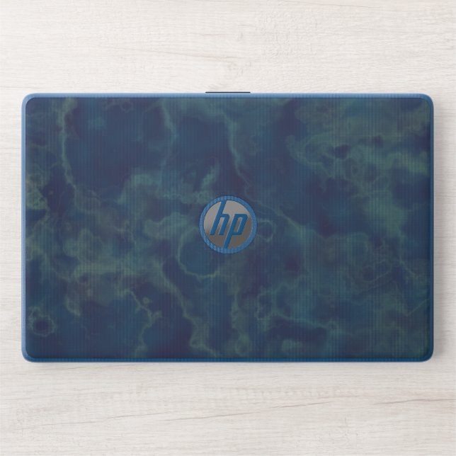 Blue Marble 2 HP Laptop Skin (Front)