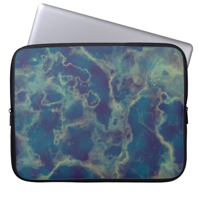 Blue Marble 2 Laptop Sleeve (Front)