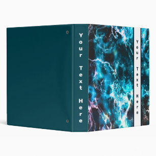 Blue Marble 3 Ring Binder