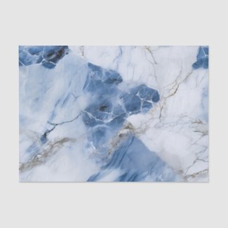 blue marble abstract coastal pattern