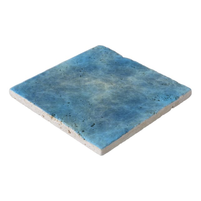 Blue Marble Abstract Trivet (Corner)