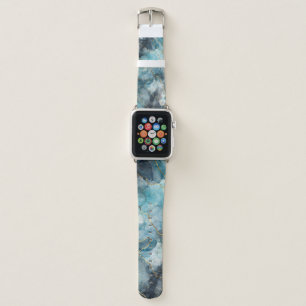 blue marble apple watch band