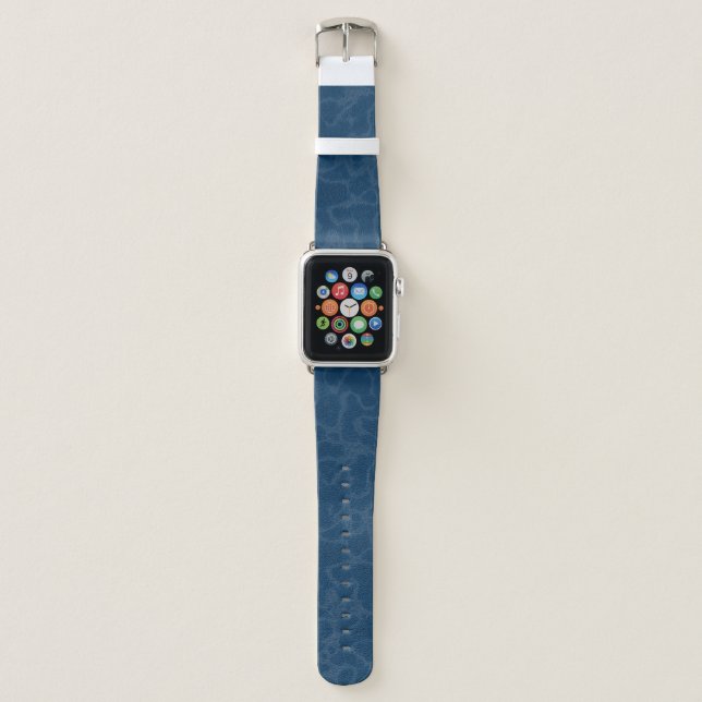 Blue Marble Apple Watch Band (Front)