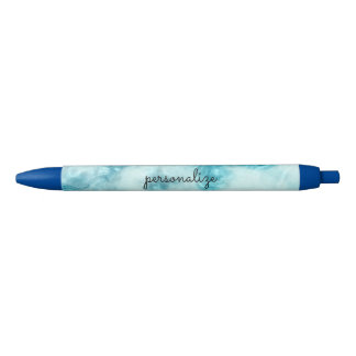blue marble beautiful texture pattern personalize pen