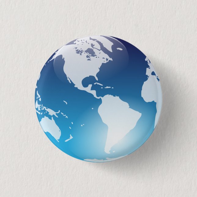 Blue Marble Button (Front)