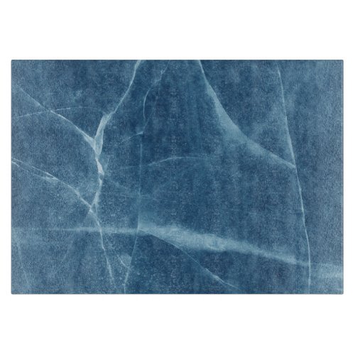 Blue Marble Decorative Glass Cutting Board 115x8