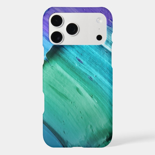 Blue Marble Design Iphone Case (Back)