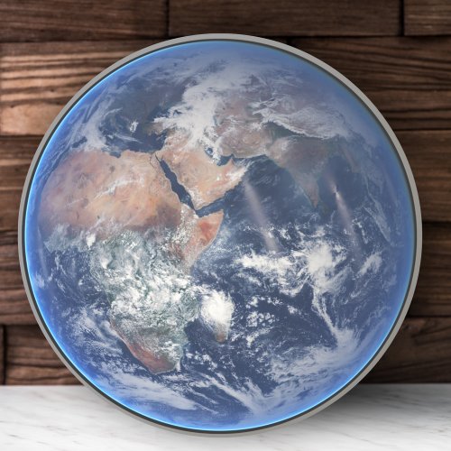 Blue Marble Earth 2014 Satellite Photograph Coaster