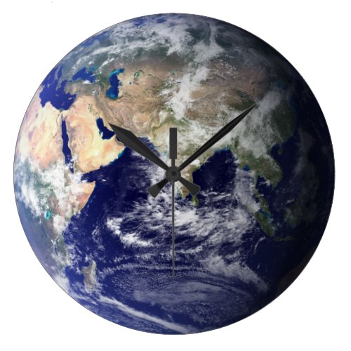 Blue Marble Earth Clock