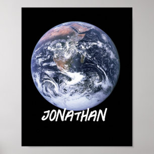 Blue Marble Earth Phone Wallpaper Poster