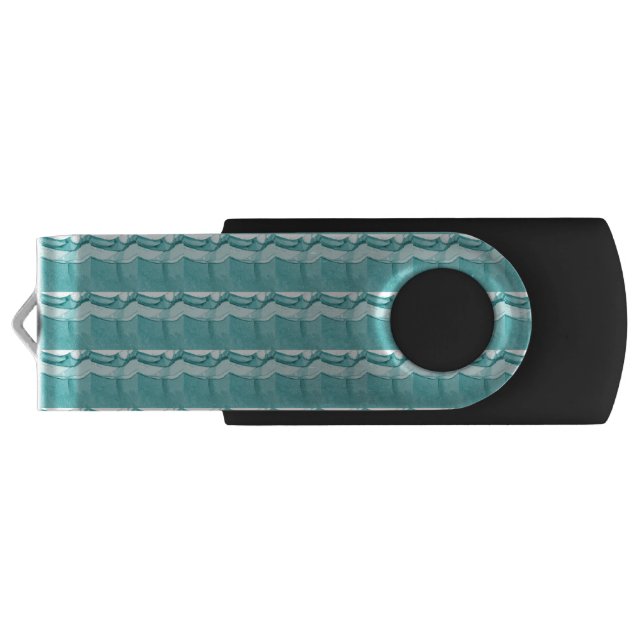 Blue marble flash drive (Back)