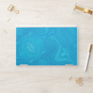 blue marble HP laptop skin