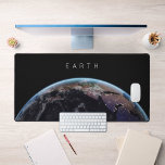 Blue Marble In Space Planet Earth Desk Mat at Zazzle