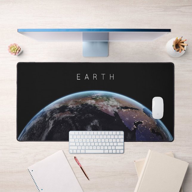 Blue Marble in Space Planet Earth Desk Mat (Creator Uploaded)