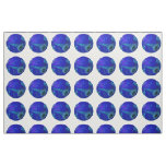 Blue Marble Lawn Bowls, Fabric