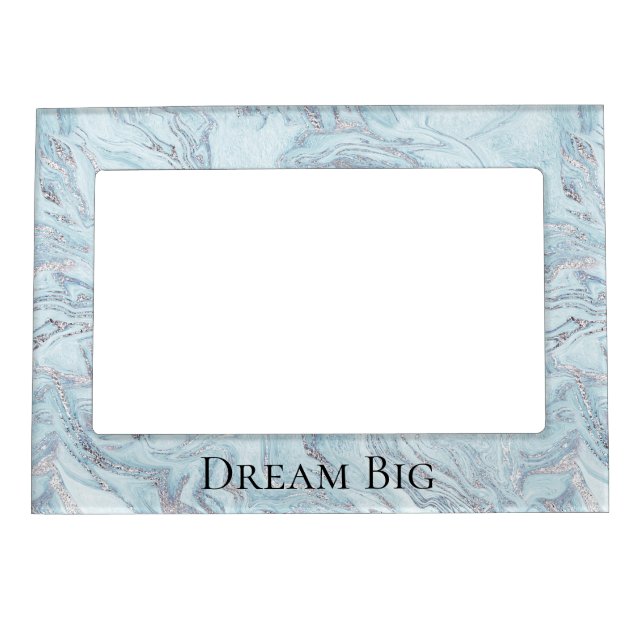 Blue Marble Magnetic Frame (Front)
