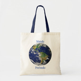 Blue Marble_Mundo Profundo Tote Bag