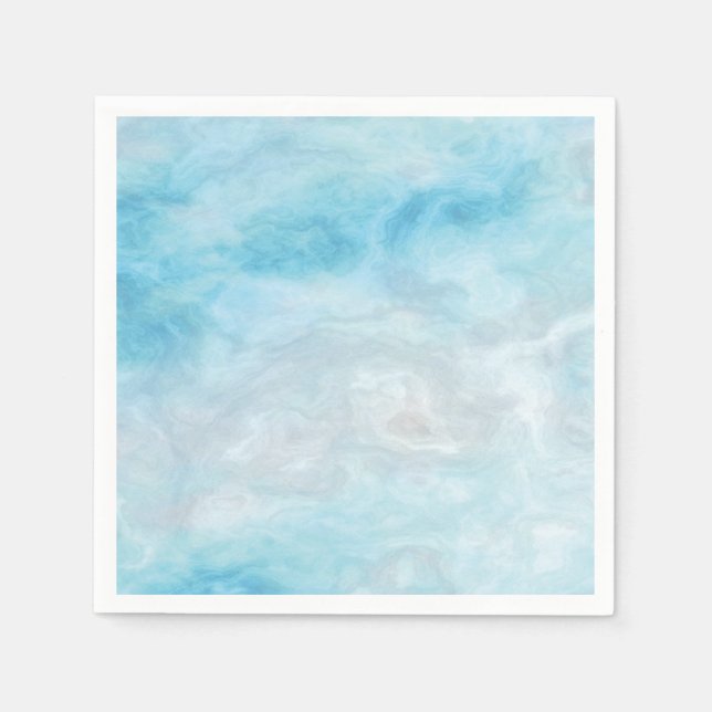 blue marble napkins (Front)