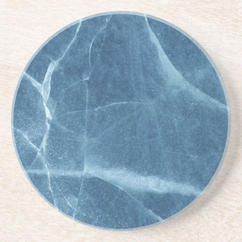 Blue Marble Sandstone Coaster
