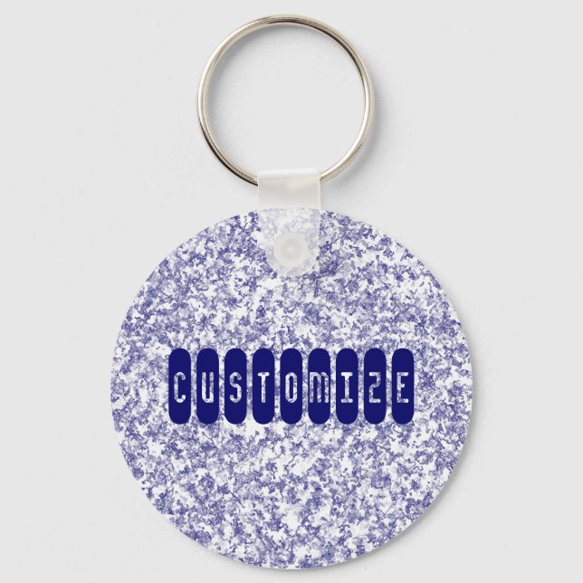 Blue Marble - Template Keychain (Front)