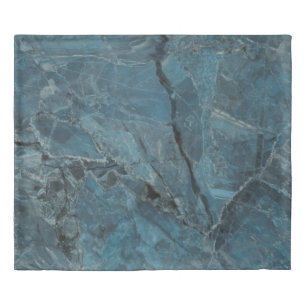 blue marble texture background, Italian marbel wit Duvet Cover