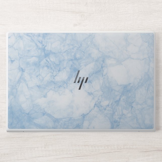 Blue marble texture HP EliteBook 850  HP Laptop Skin (Front)