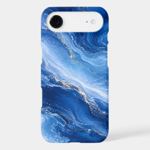 Blue Marble Waves Luxury Abstract iPhone 17 Air Case