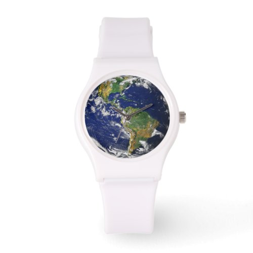 Blue Marble_whole world on my wrist Watch