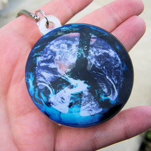 Blue Marble World Peace Statuette