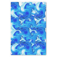 Blue Willow Decoupage Vintage Tissue Paper