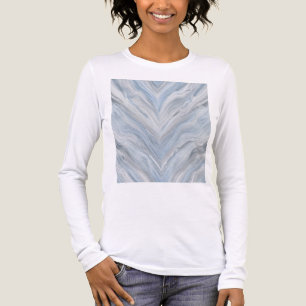 Blue Marbling Tri-Blend Shirt