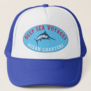 Deep Sea Fishing Hats & Caps