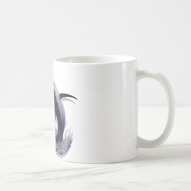blue marlin coffee mug (Right)