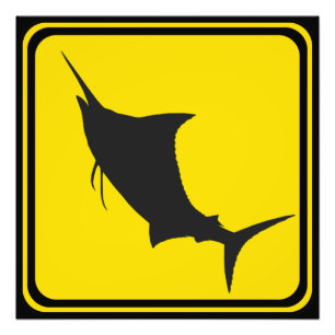 Blue Marlin Crossing! Photo Print