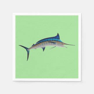 Blue Marlin Fish Napkins