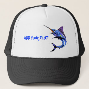 Blue Marlin Gone Fishing Cap