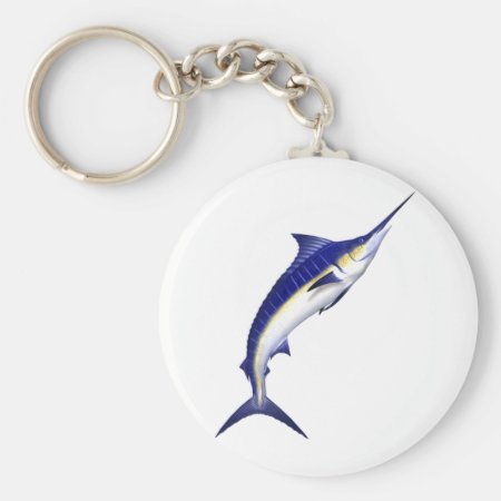 Blue Marlin Keyring