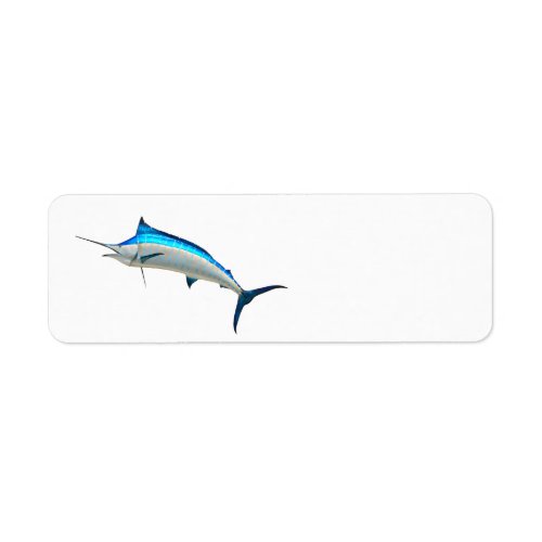 Blue Marlin Label