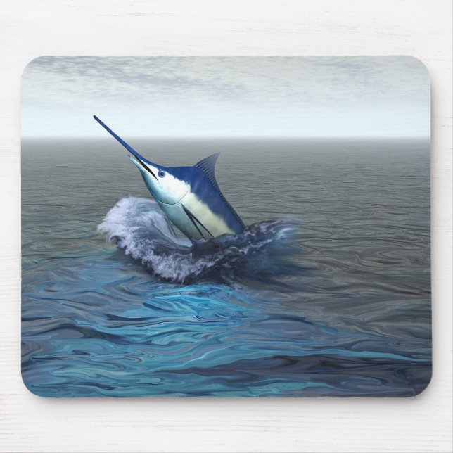 BLUE  MARLIN  MOUSEPAD (Front)