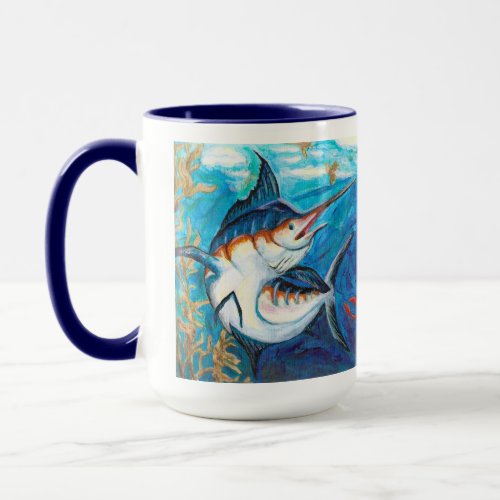 Blue Marlin Mug