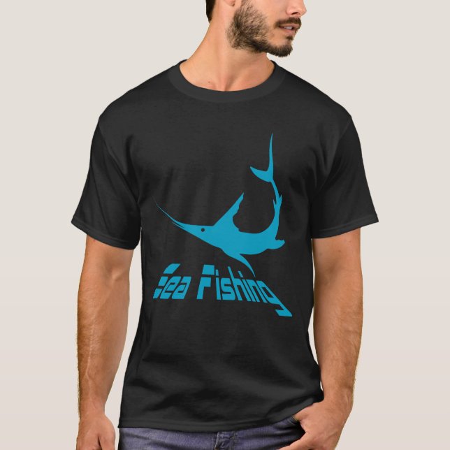 Blue marlin T-Shirt (Front)