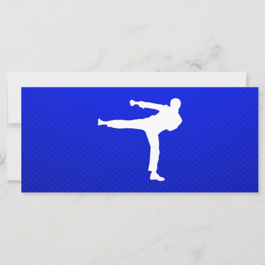 Blue Martial Arts (Back)