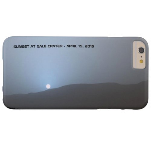 Blue Martian Sunset Barely There iPhone 6 Plus Case