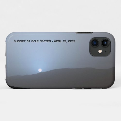 Blue Martian Sunset iPhone 11 Case