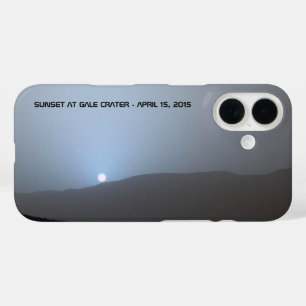 Blue Martian Sunset iPhone 16 Case