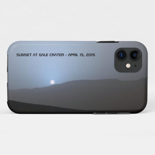 Blue Martian Sunset iPhone 11 Case